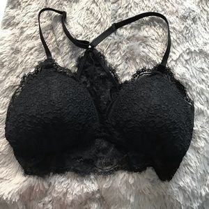 Aerie lace racerback padded bralette